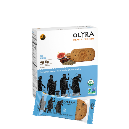 Olyra Organic Crunchy Breakfast Biscuits-Fig Anise