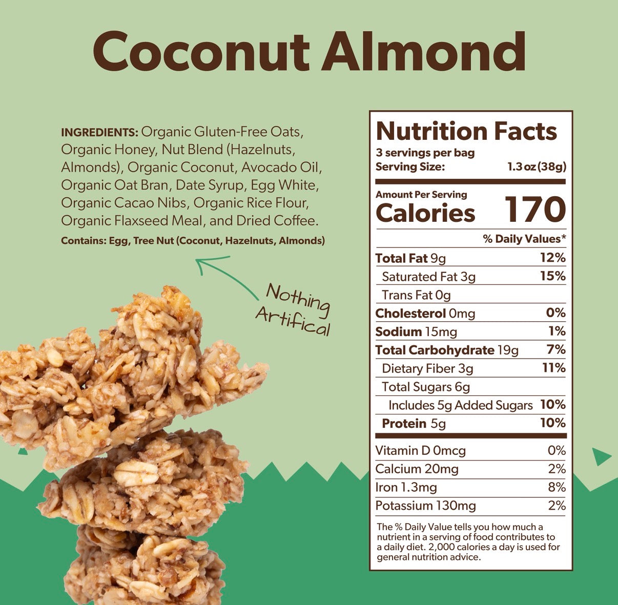 Breakin Granola Bites- Coconut Almond