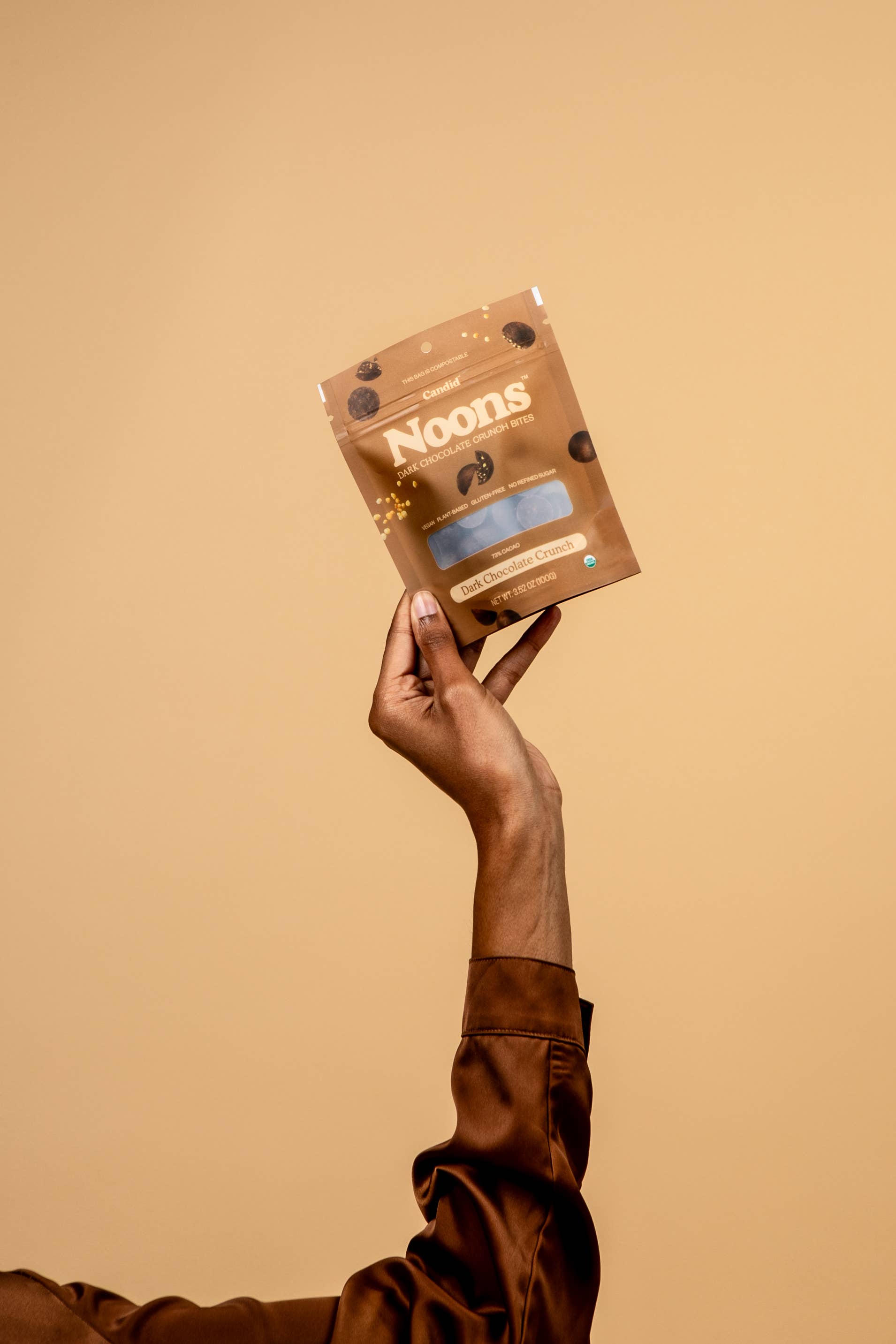 Candid Noons - Dark Chocolate Crunch Bites