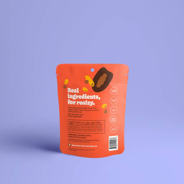 realsy Cacao Peanut Butter Dates (1x Count)