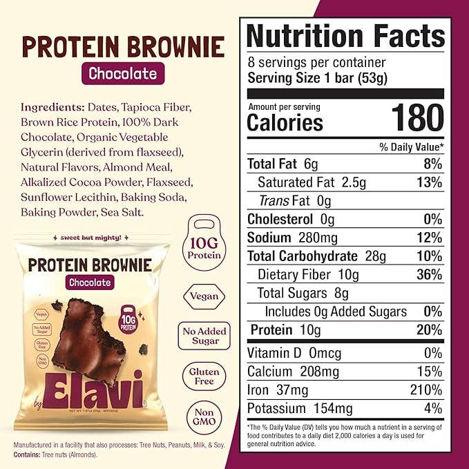 Elavi High Protein Brownie