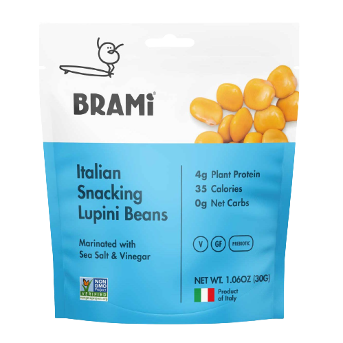 Brami Italian Snacking Lupini Beans - Sea Salt & Vinegar (2.03 oz)
