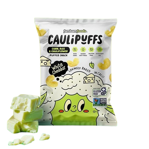 CauliPuffs Cheddar Snack Bag(.75oz)