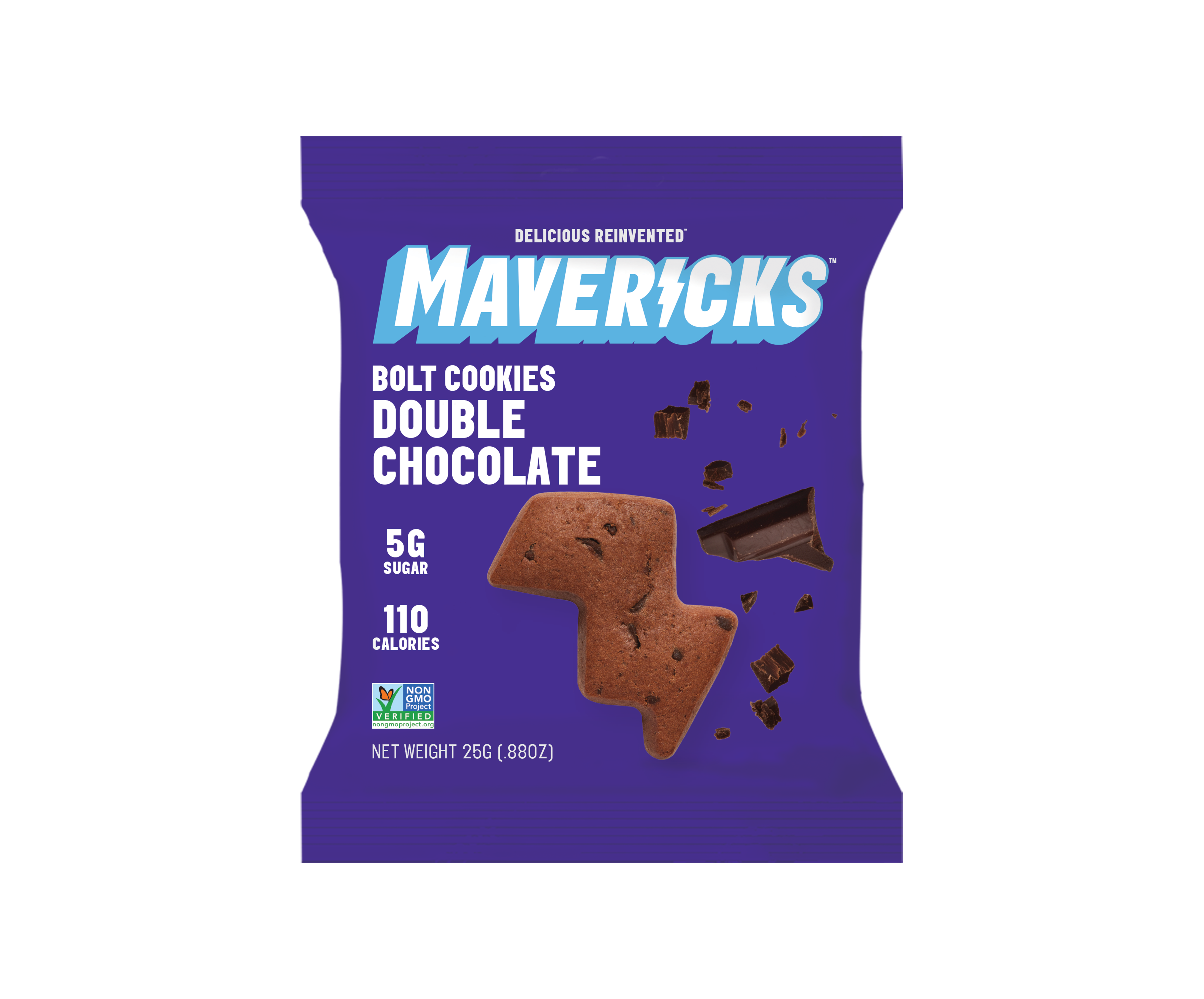 Mavericks Snacks Double Chocolate Cookies (8 ct Snack Packs)