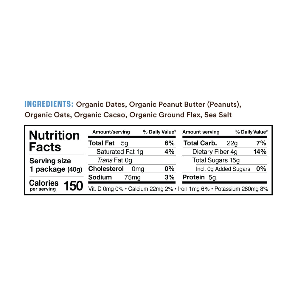 Sweet Nothings: Chocolate Peanut Butter Nut Butter Bite (1 Pack, 2 Bites)
