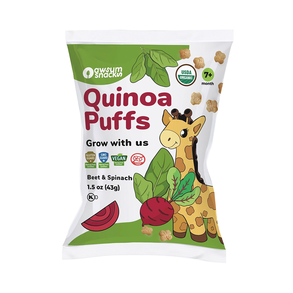 Sprout organic hot sale quinoa puffs