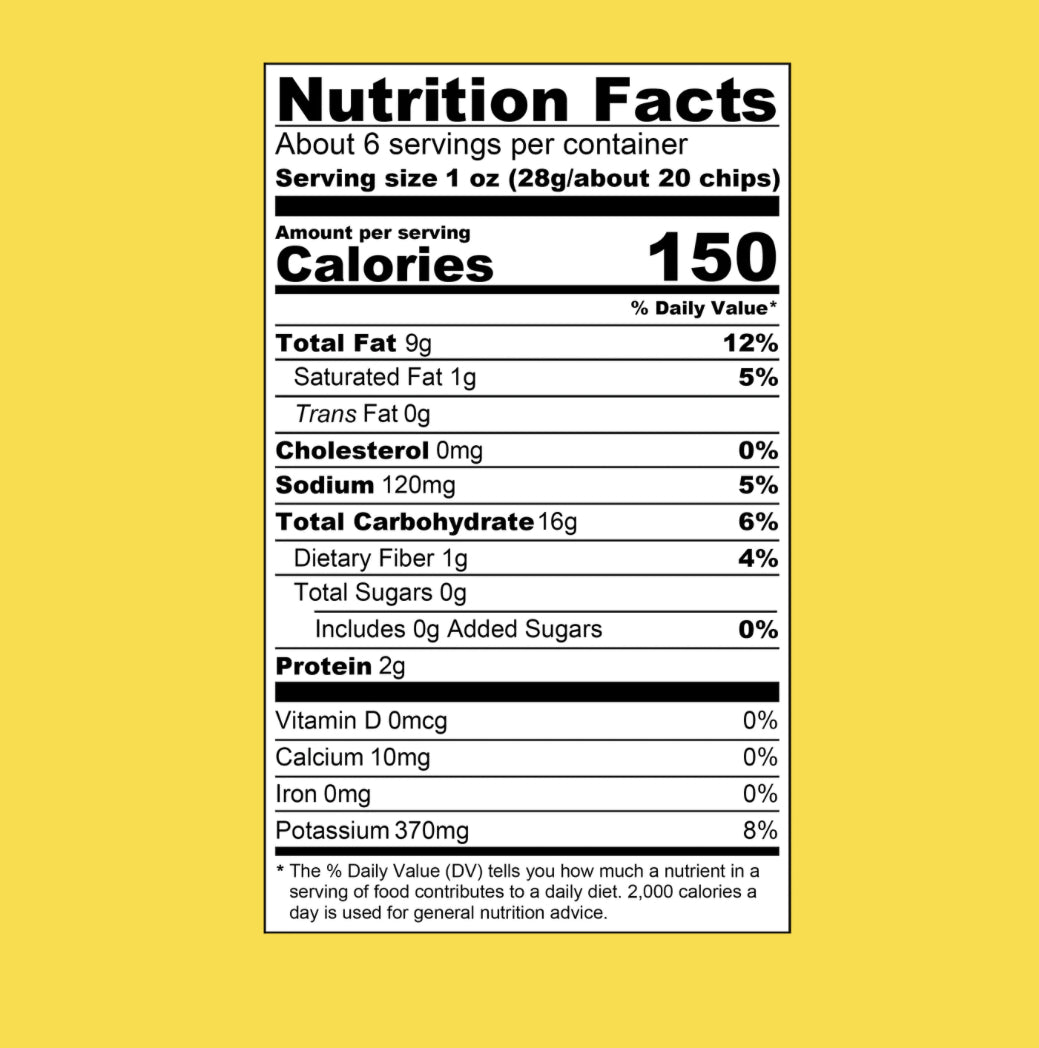 The Good Crisp Original Crinkle Cut Chips (5.5oz)