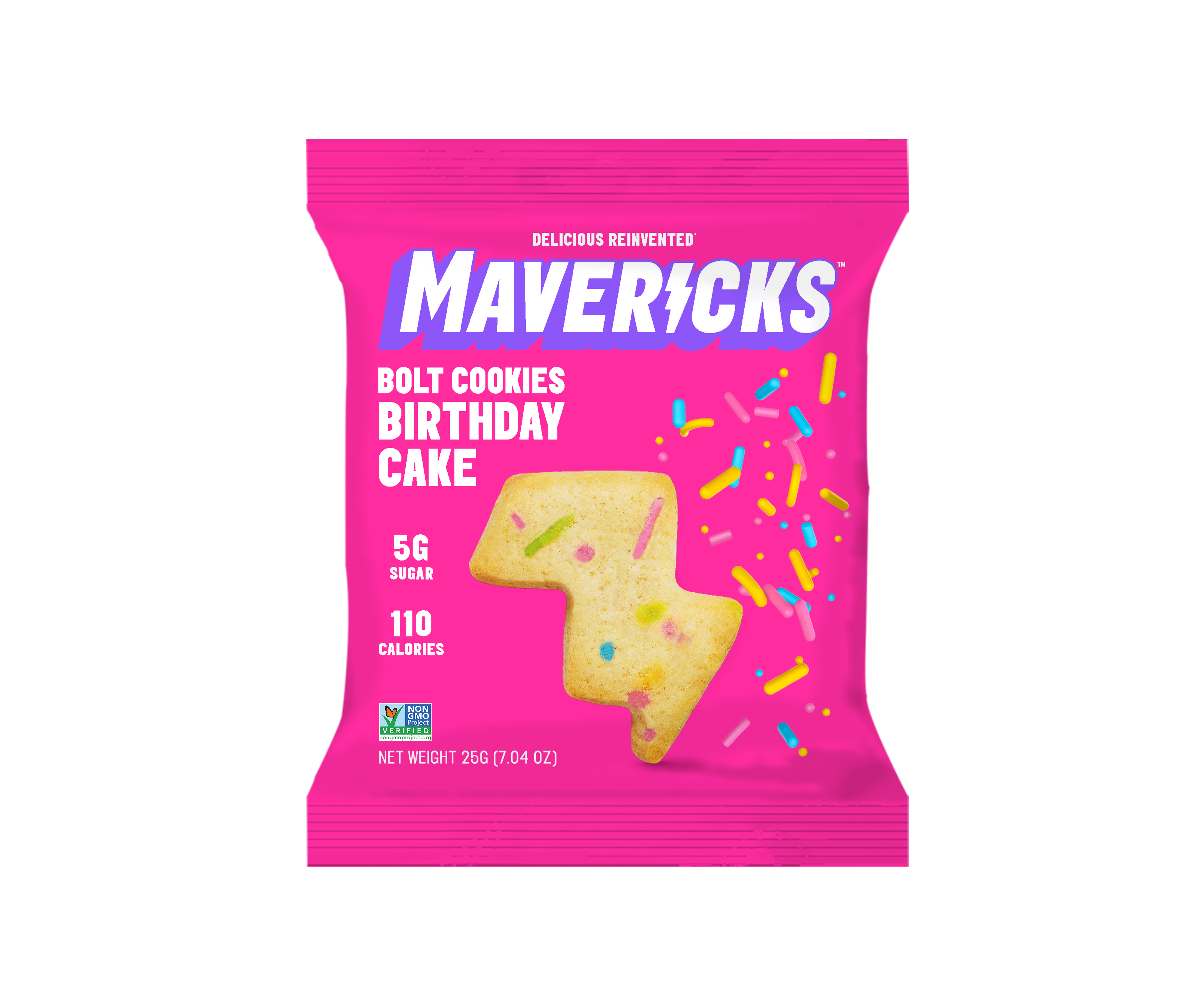 Mavericks Snacks Birthday Cake Cookies (8 ct Snack Packs)