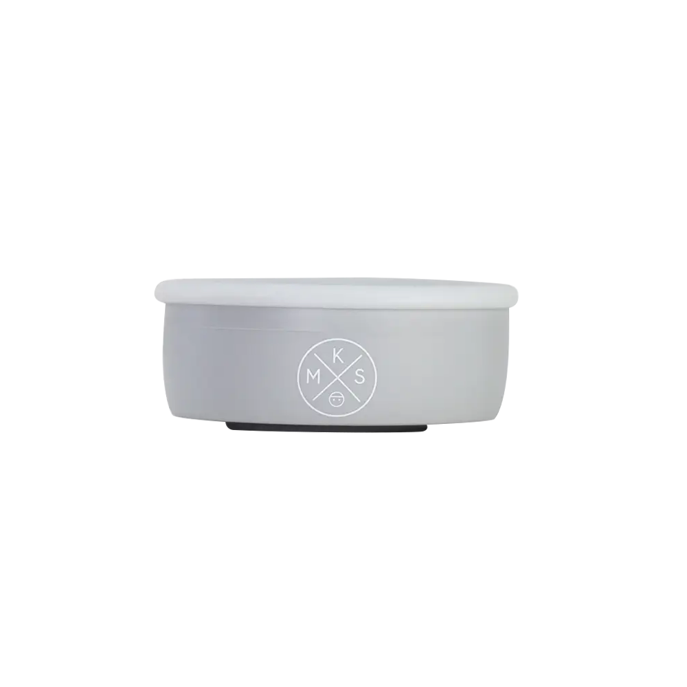 Miminoo Collapsible Silicone Snack Cup - Grey