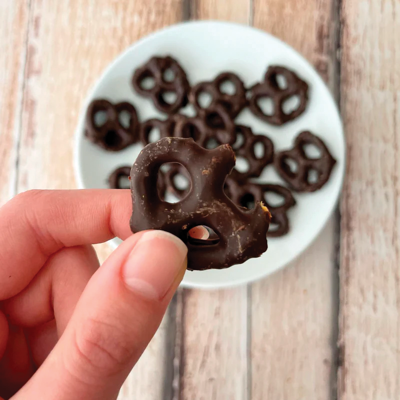 Savor by Suzie Dark Chocolate Grain Free Pretzels