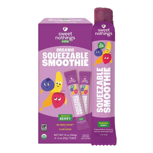 Sweet Nothings: Banana Berry Squeezable Smoothie - Freeze At Home