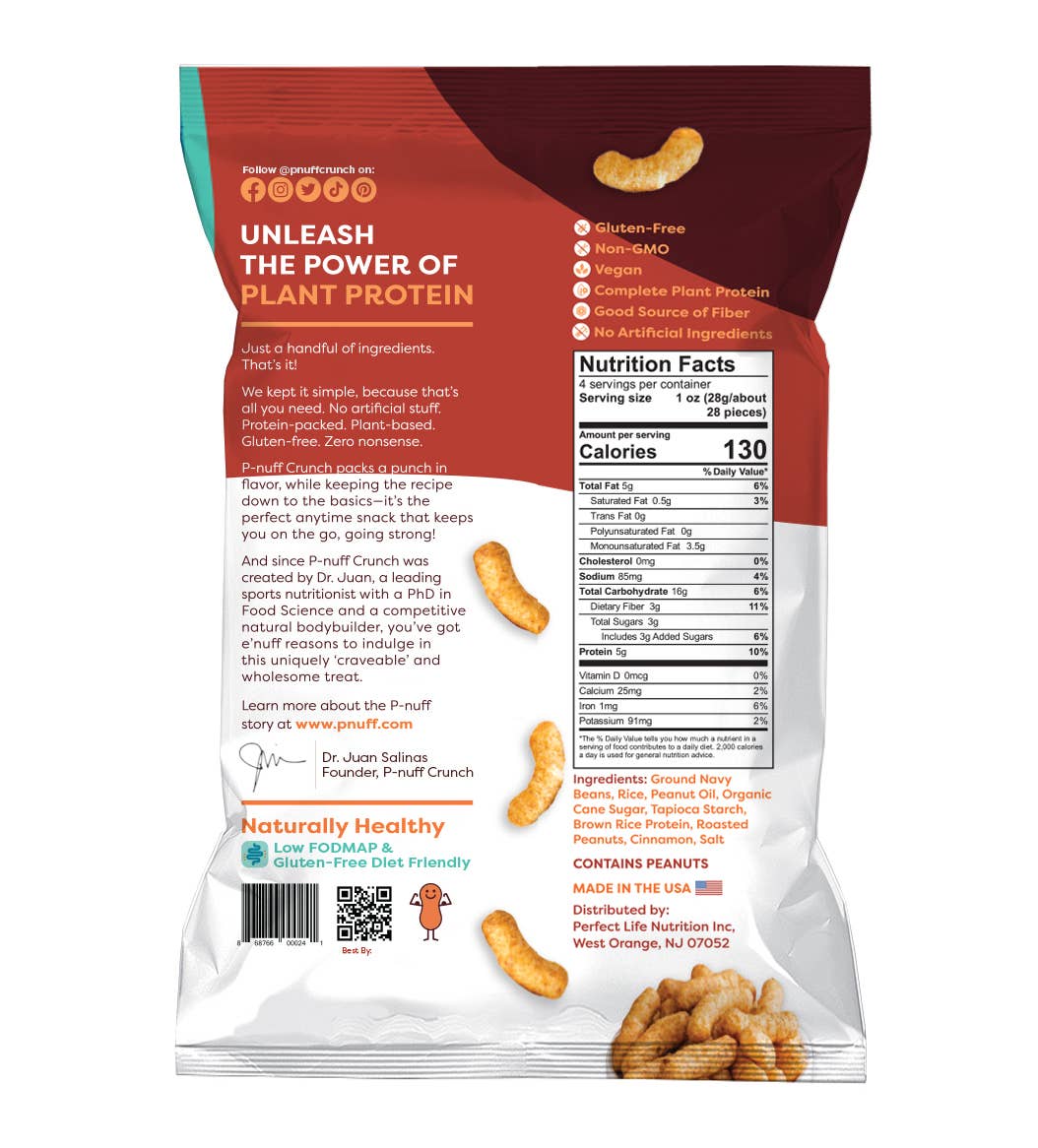 P-nuff Crunch Cinnamon-4oz