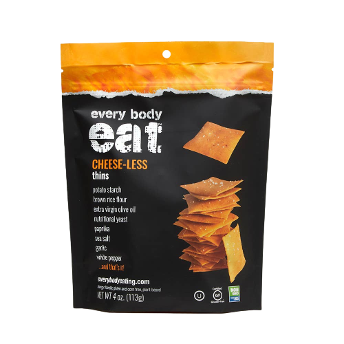 Every Body Eat Cheese-Less Snack Thins