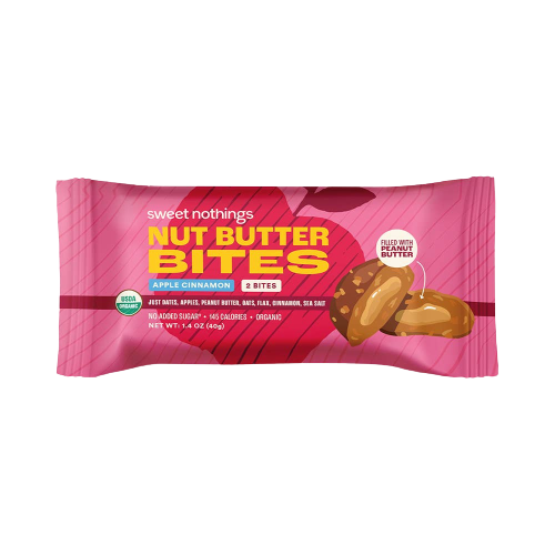 Sweet Nothings: Apple Cinnamon Nut Butter Bites (1 Pack, 2 Bites)