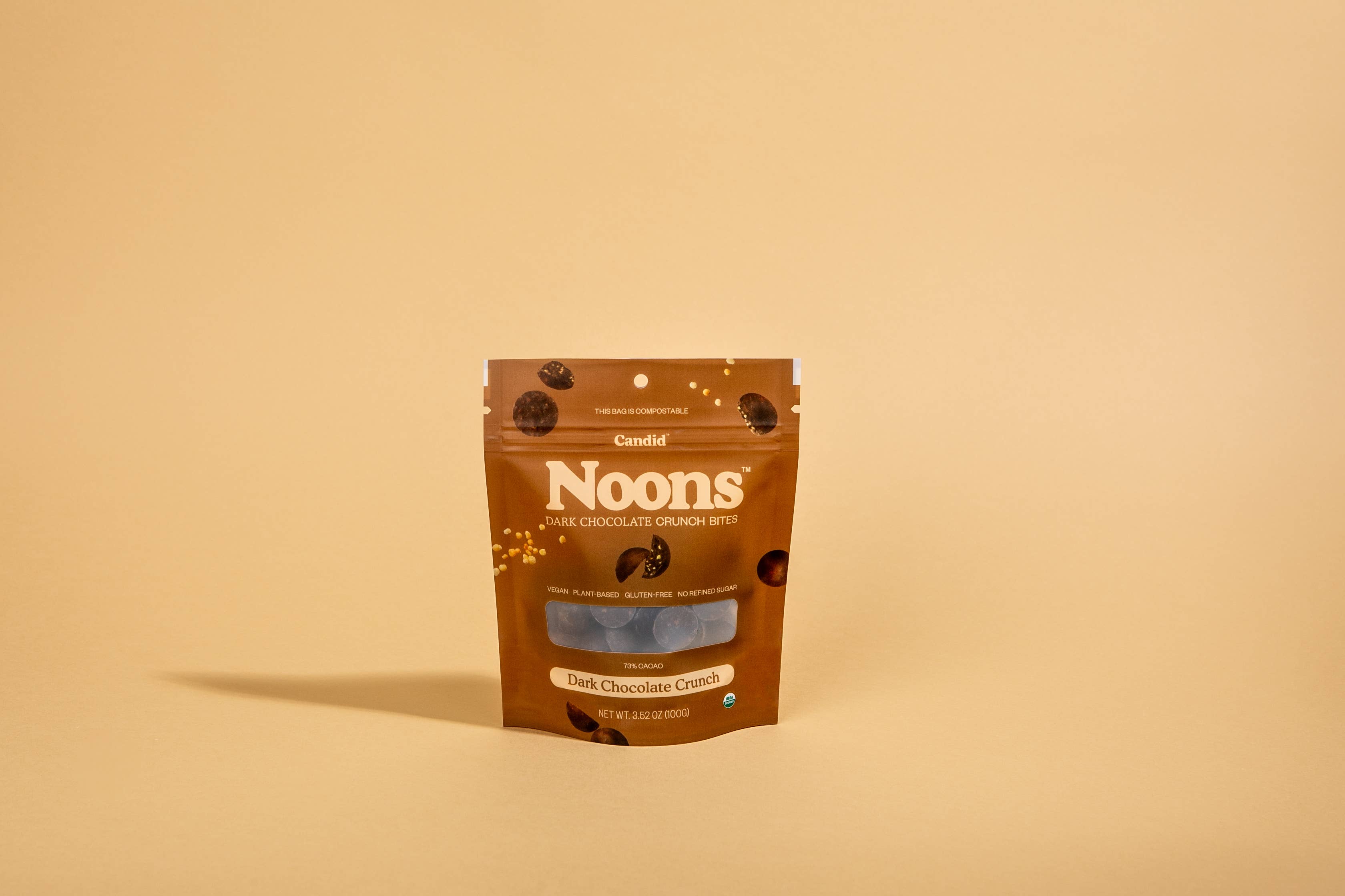Candid Noons - Dark Chocolate Crunch Bites