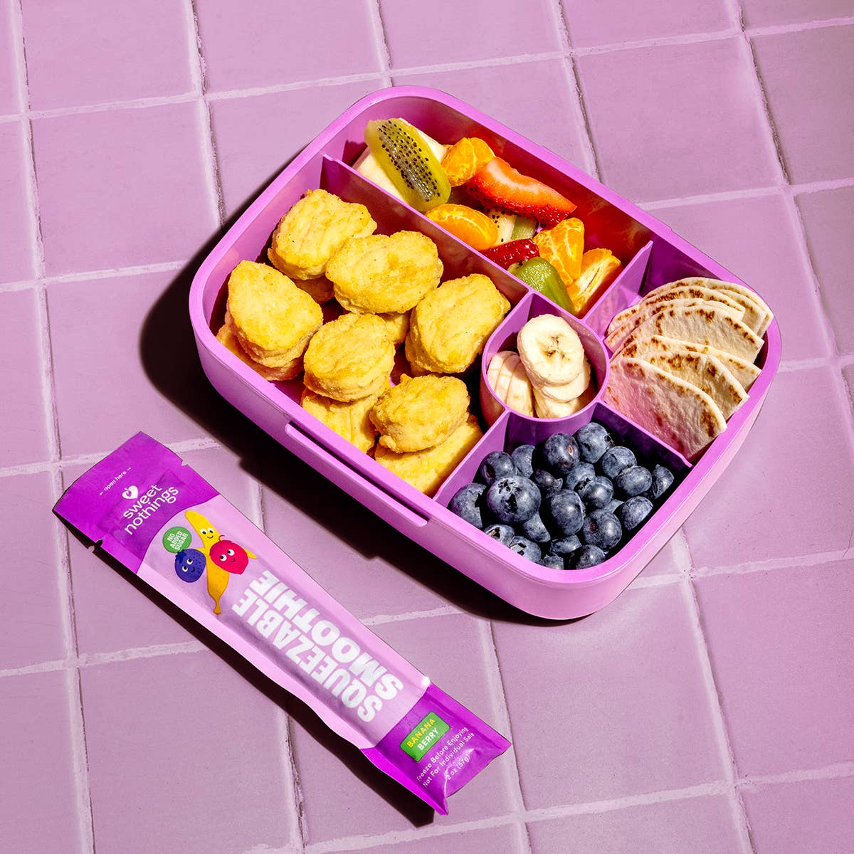 Sweet Nothings: Banana Berry Squeezable Smoothie - Freeze At Home