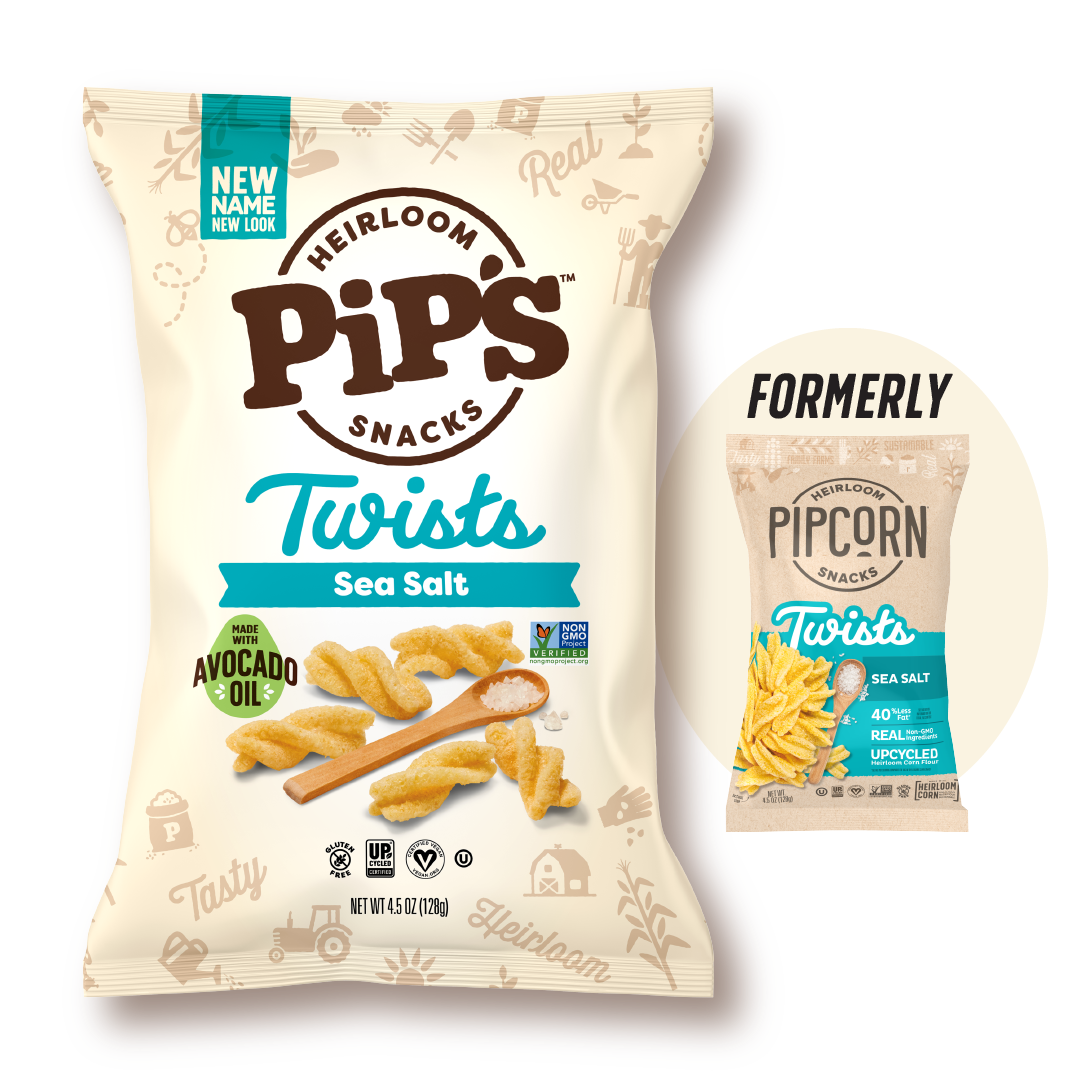Pip's Snacks: Sea Salt Twists (4.5 Oz)