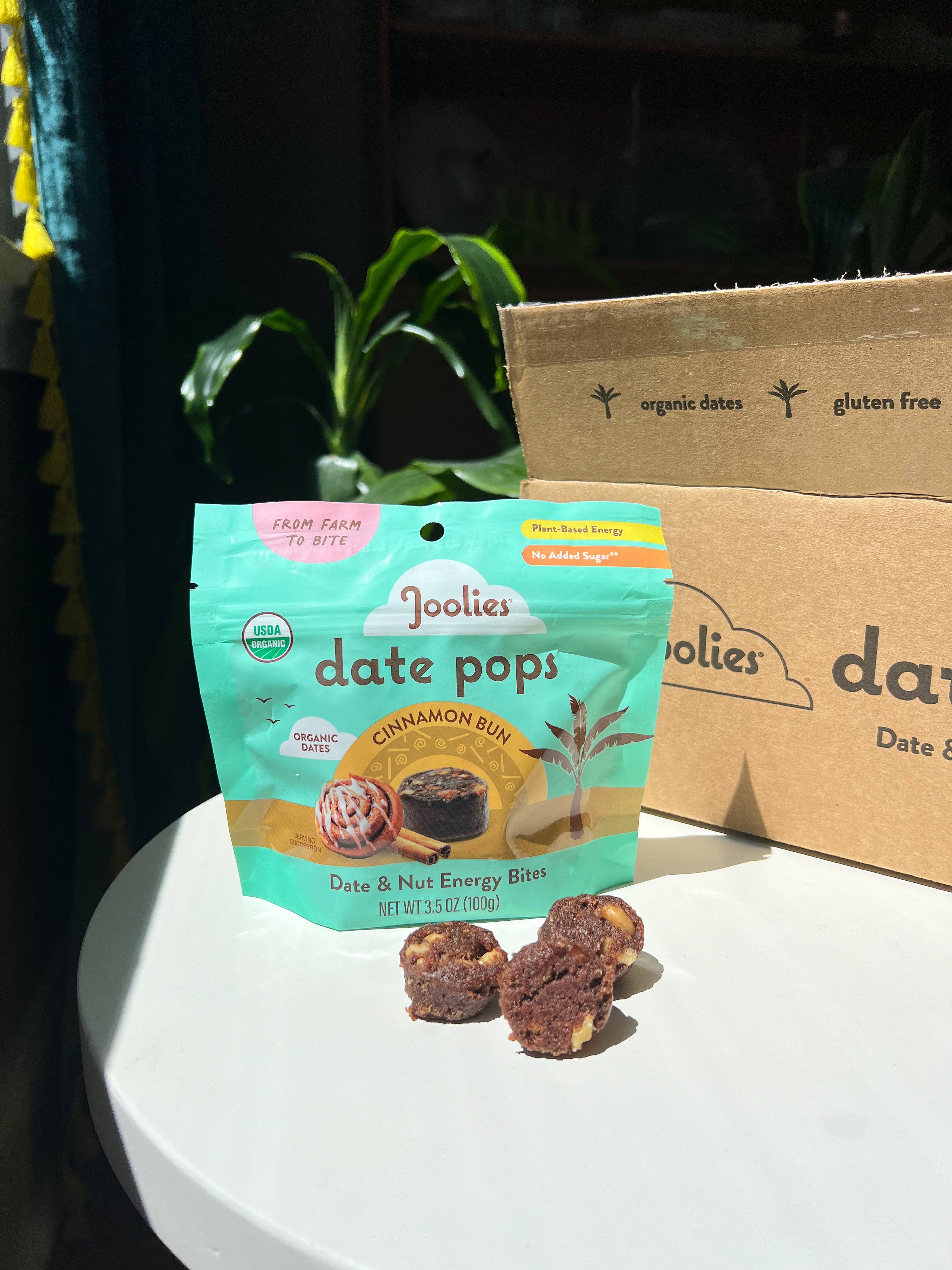 Joolies Date Pops Cinnamon Bun 3.5 oz