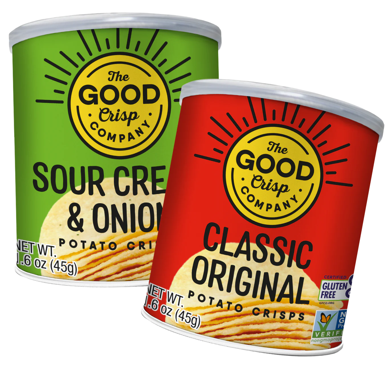 Good Crisp Chips - (1x 1.6oz Mini Can)