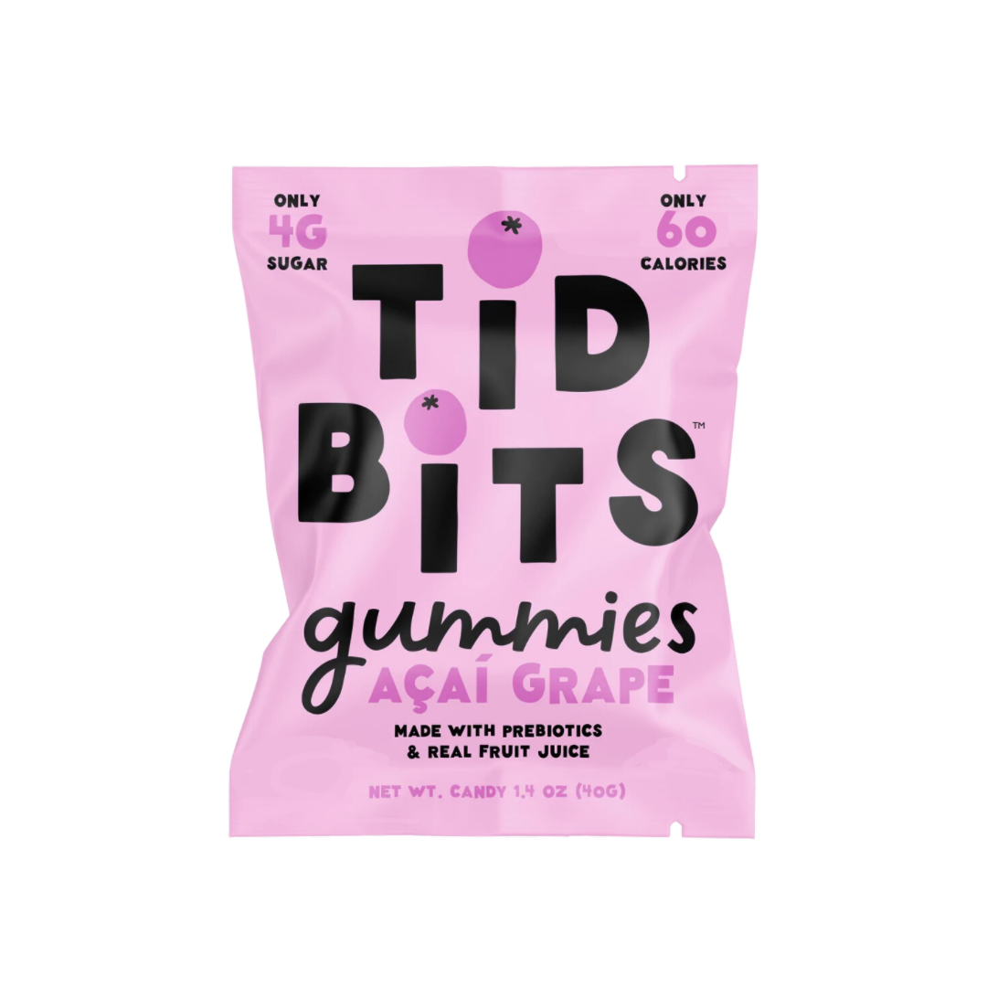Tid Bits Açai Grape Gummy Candy