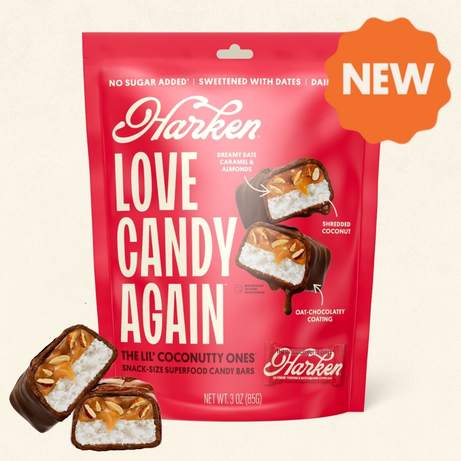 Harken: THE LIL' COCONUTTY ONES (SNACK-SIZE  INDIVIDUALLY WRAPPED (5 COUNT)