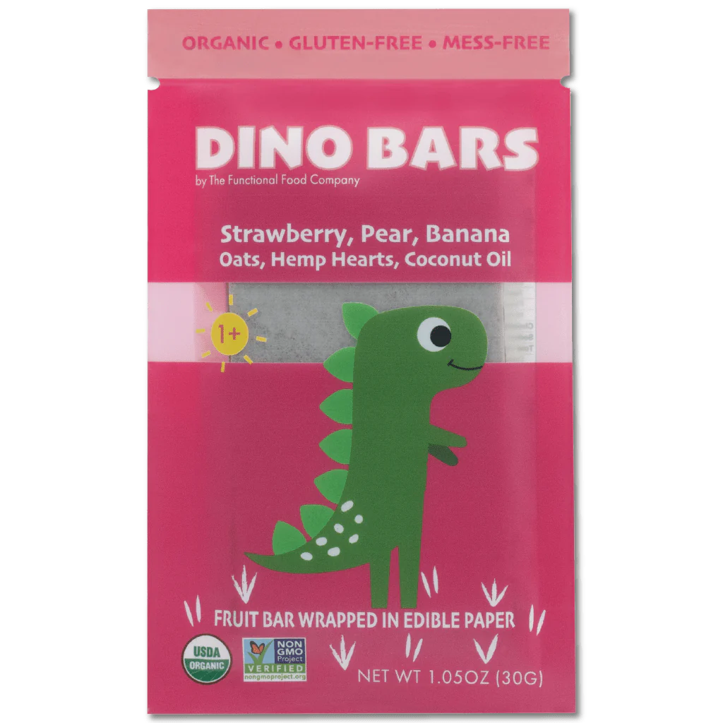 DINO BARS Strawberry Bar (1 Bar)