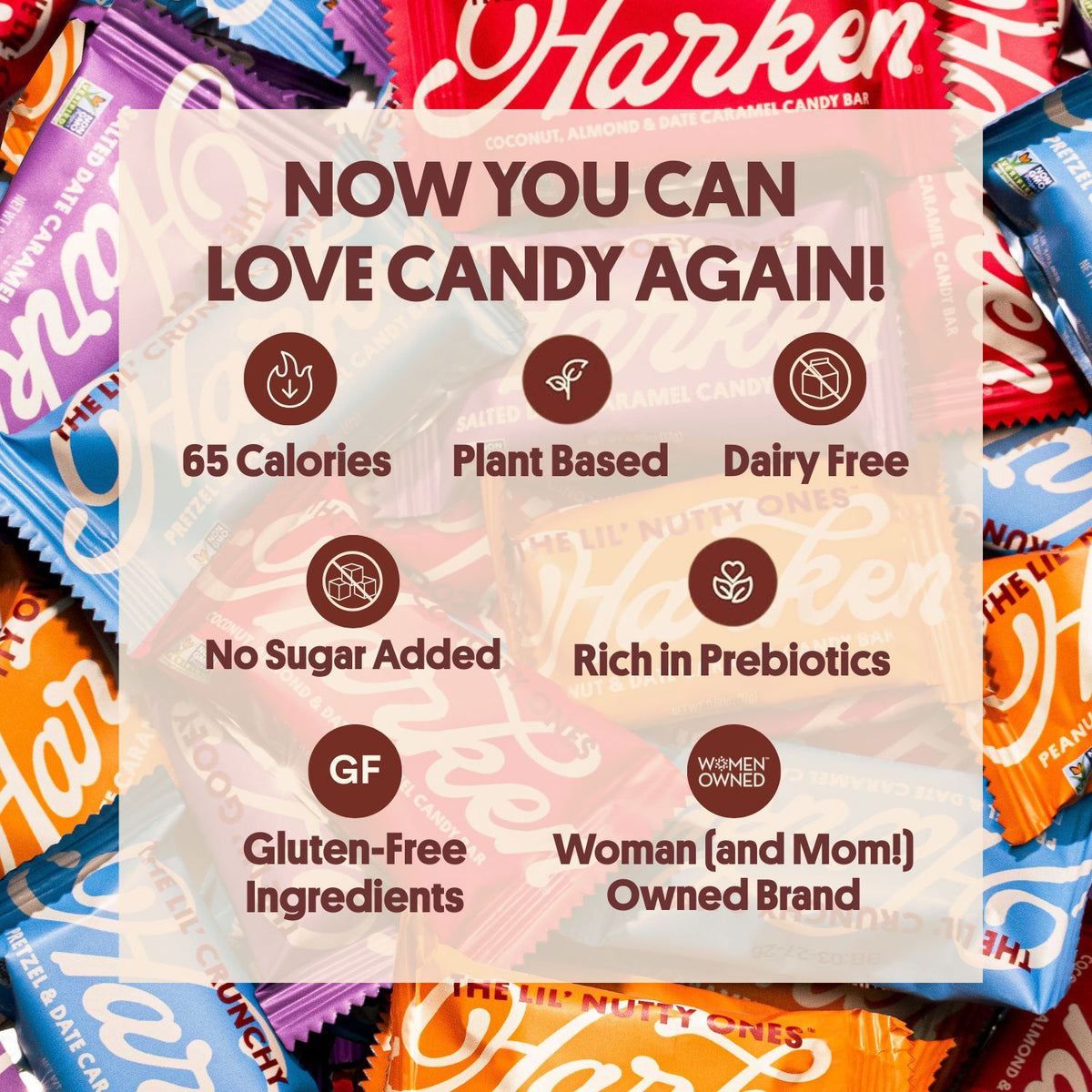 Harken: THE LIL' GOOEY ONES® SNACK-SIZE  INDIVIDUALLY WRAPPED (5 COUNT)