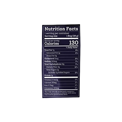 Siete: Sea Salt Grain Free Tortilla Chips-1 oz Snack Size Bag