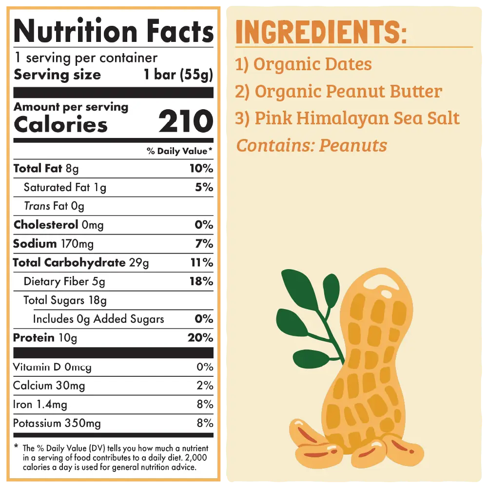 Skout Organic Peanut Butter Protein Bar