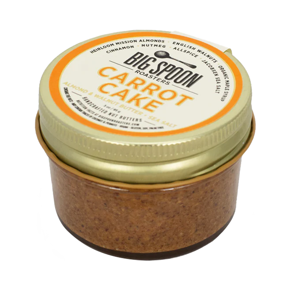 Big Spoon Roasters Carrot Cake Almond & Walnut Butter- 3 oz Jar (1x count)