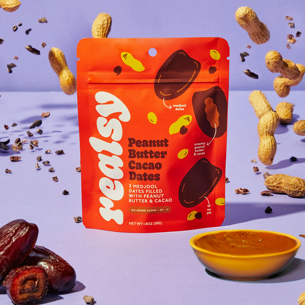 realsy Cacao Peanut Butter Dates (1x Count)