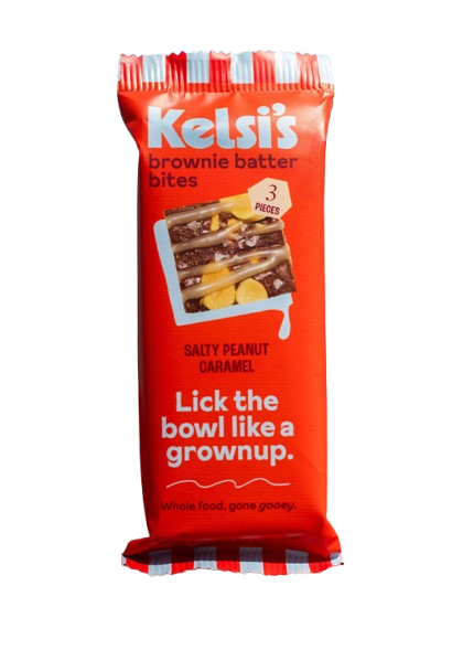 Kelsi’s Brownie Batter Bites- Salty Peanut Caramel