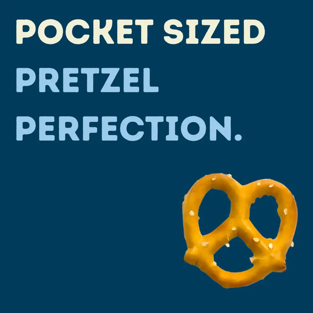 Savor By Suzie: Sea Salt Grain Free Pretzel Mini Snack Bags (.43oz)