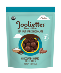 Joolies: Jooliettes Date Nibbles Dark Chocolate Sea Salt 4oz